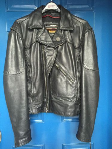 Buy HARLEY DAVIDSON HERITAGE SPRINGER HAWK LEATHER MOTORCYCLE Jacket L ...