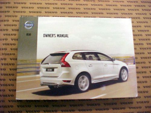 Volvo xc-60 owners manual  used