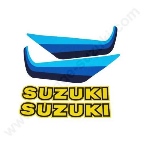 Suzuki rm250 rm465 gas tank decal set from vintage suzuki (1982)