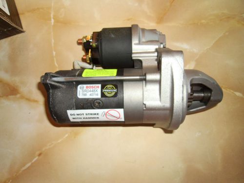 Bosch sr0448x starter motor remanufactured by bosch