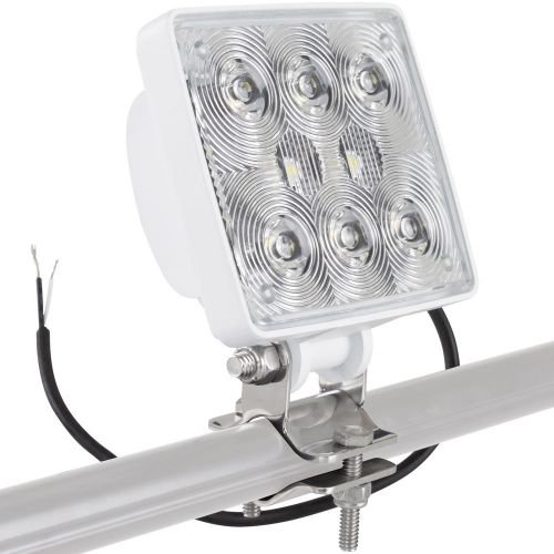 Bright white clamp-on hardwired marine led boat spreader light led-bt-light