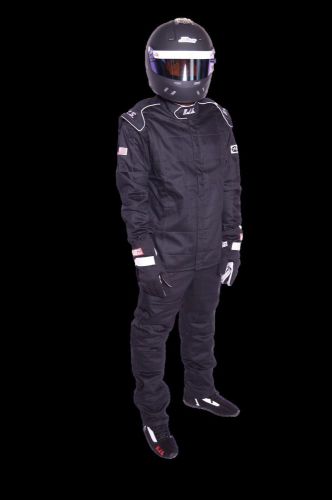 Rjs racing 2 piece elite 2 layer fire suit 3-2a/5 black 2x 200450107