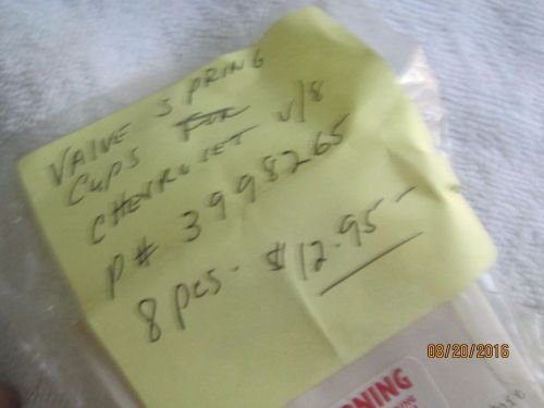 Nos 1970s chevrolet v/8 valve spring caps-part number 3998265