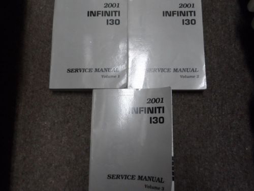 2001 infiniti i30 i 30 service repair shop workshop manual set brand new oem bk