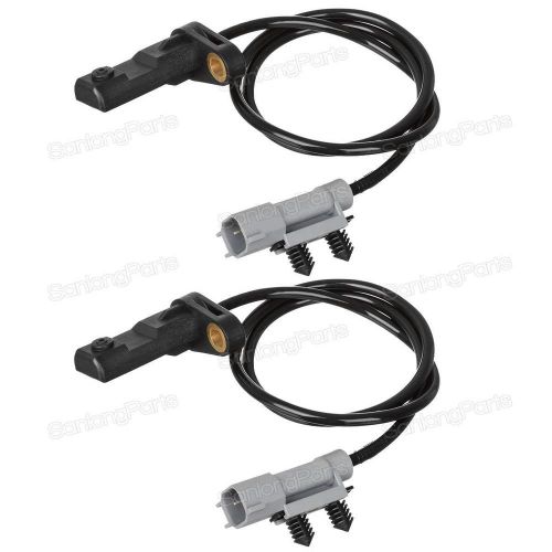 2x rear abs wheel speed sensor for 2005-2010 jeep grand cherokee