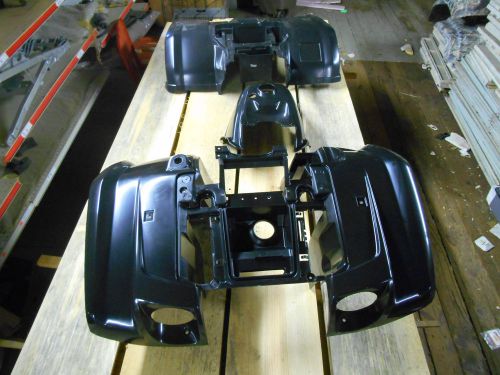 Yamaha fenders &amp; tank cover glossy black yfm450 yfm400 kodiak 2003 2004 models