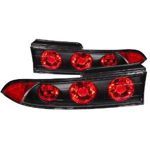 Anzo usa 221084 pair black tail light lamps free shipping