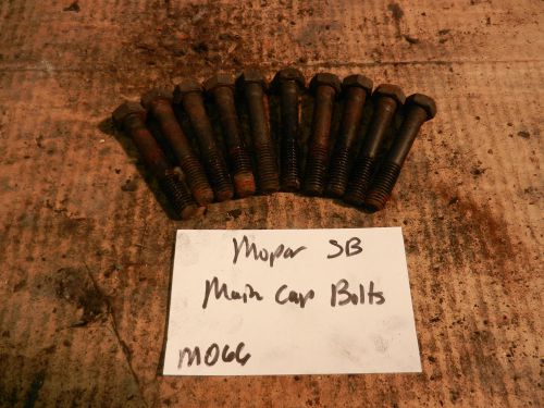 Mopar small block main cap bolts