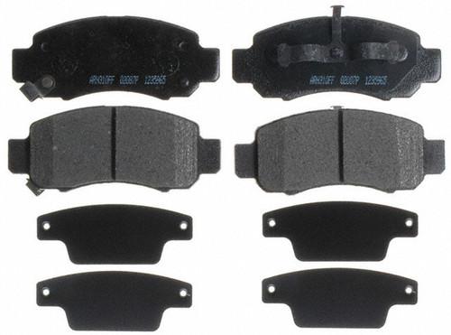 Raybestos sgd832c brake pad or shoe, front-service grade brake pad