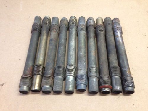 Ten vintage porsche 356 &amp; 912 pushrod tubes