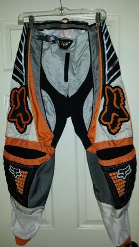 Fox racing 360 pants adult sz 32  mx motocross bmx ktm