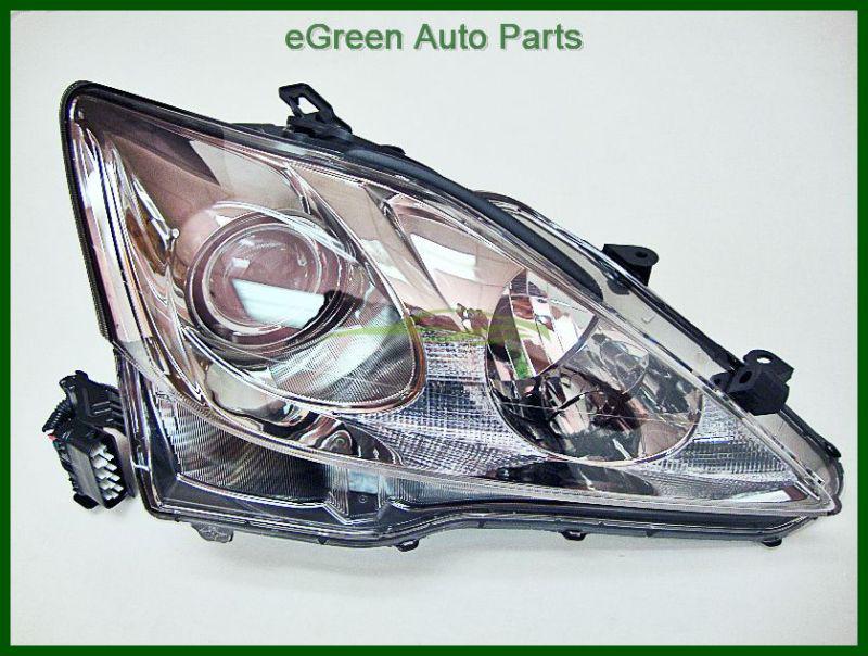 06-08 is250/is350 head light lamp assembly right passenger halogen oem part