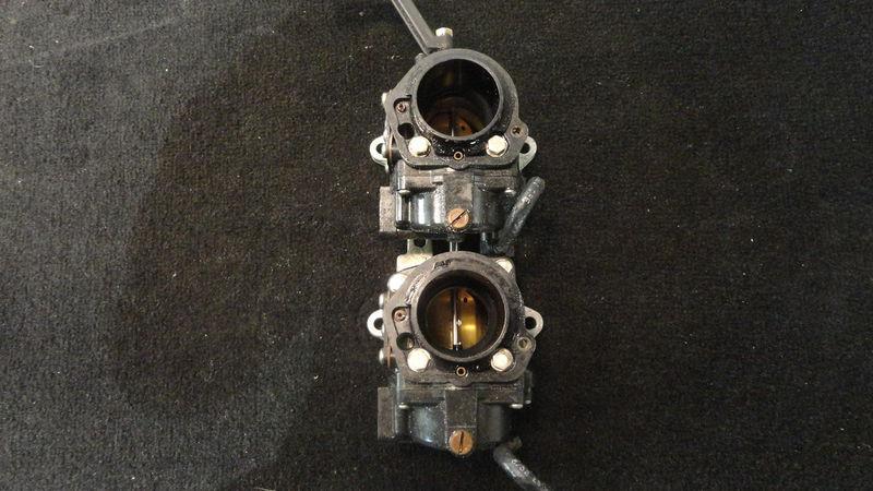 Stbd carburetor assy #0437653, 1996 225hp johnson outboard motor ocean runner