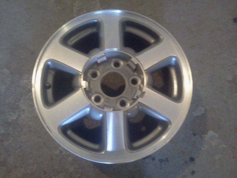 * 15 inch factory alloy rim - oldsmobile bravada / 1998-2001