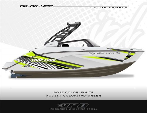 Ipd boat graphic kit for yamaha 22ft series models (bk design)