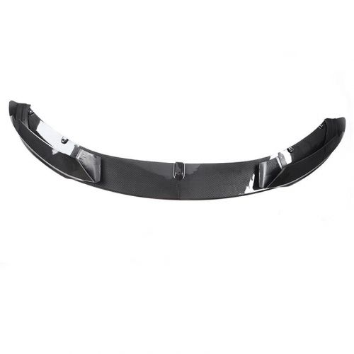 Carbon fiber style front bumper lip splitter for 2014~20 bmw f32/f33 f36 m sport