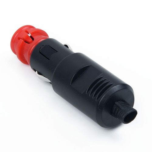 New 12v,24v male car vehicle cigarette lighter socket plug connector parts 1pcs