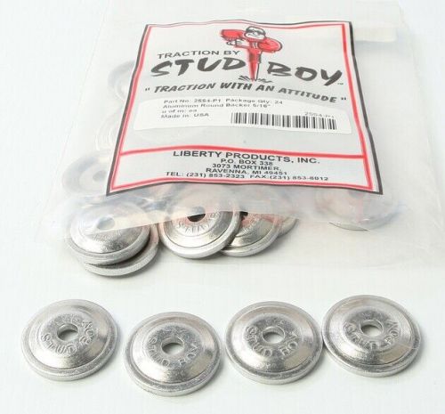 Stud boy power plate round backers 24-pack