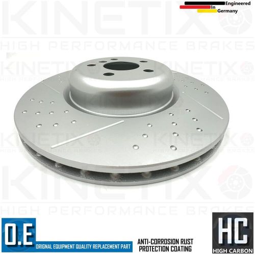 For bmw x3 m 40d g01 dimpled grooved rear brake discs mintex pads 345mm