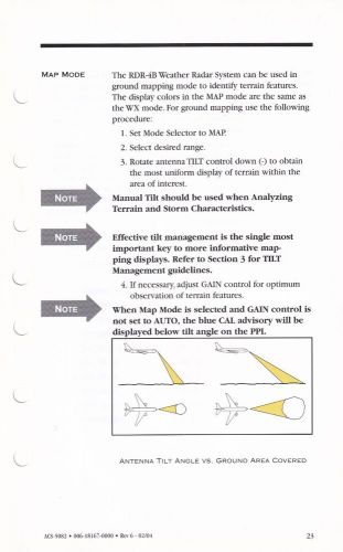 Rdr-4b wx radar manual