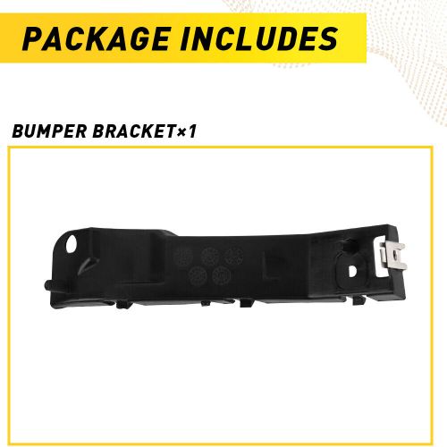 Bumper support brackets front left side for 2007-2010 ford edge 7t4z-17e814 2set