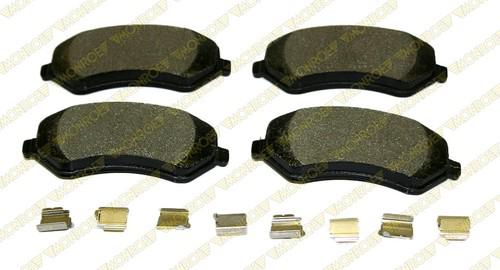 Monroe dx856 brake pad or shoe, front-monroe dynamics brake pad