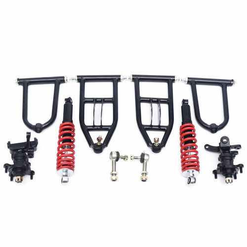 Front suspension arm set assembly upper/lower swingarm for atv quad bike go kart