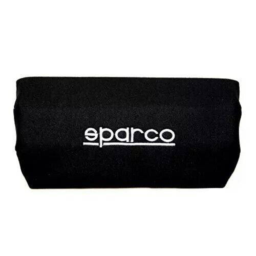 Sparco 01023nr lumbar cushion black universal fit