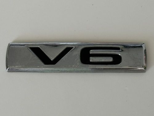 Oem 2002-2006 nissan altima v6 rear trunk emblem badge