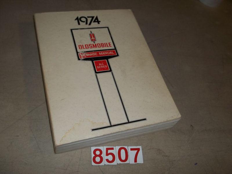 1974 oldsmobile factory original service repair shop manual all 74 olds models