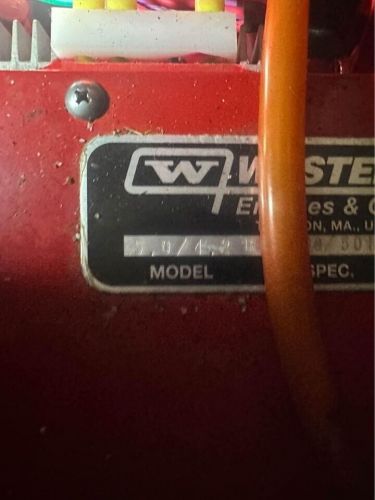 2012 westerbeke 5.0 bcga 5 kw marine gasoline generator rto 5.0 bcg