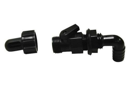 T-h marine ahvwd-90-dp - black 90° aerator spray head with on/off valve