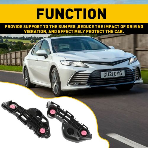 For toyota camry bumper 2018-2021 bracket retainer front pair beam mount support