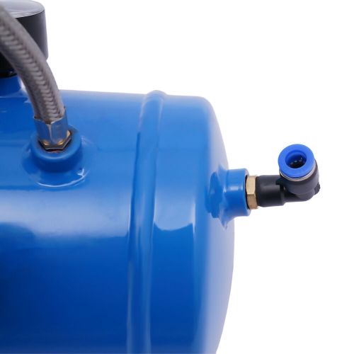 100psi air compressor w/ 6l/1.6 gallons tank for air horn truck rv tire 6bar 12v