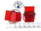 202r2r submersible boat trailer red combo side marker light / reflector lexan