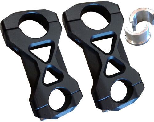 Skinz protective gear (spg) handlebar risers - 2&#034; - crb2-bk