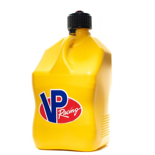 Vp racing fuels    3556 ca    motorsports jug 5 5 gal yellow square w hose