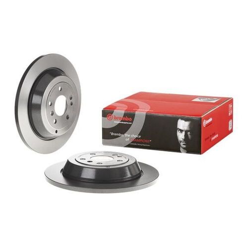 Brembo rear pair solid uv coated brake discs 08.r101.11 - fits mercedes-benz