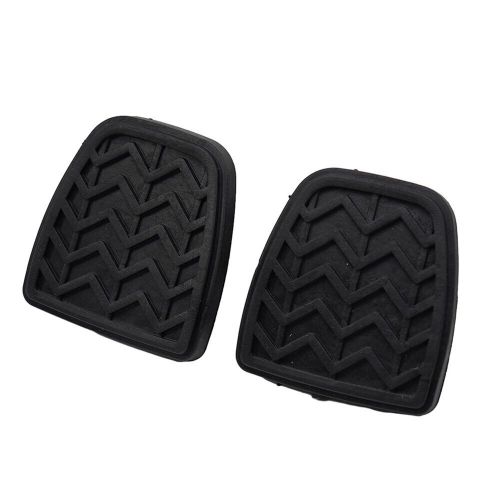 Universally fit rubber cover brake clutch pedal for yaris xp10 set of 2