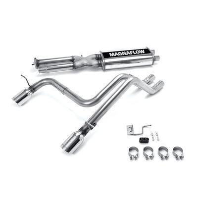 Magnaflow system cat-back stainless polished stainless tips hummer h2 6.0l kit