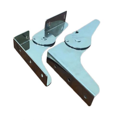 2pcs heavy duty ranger boat folding seat hinge stainless steel yacht marine boat