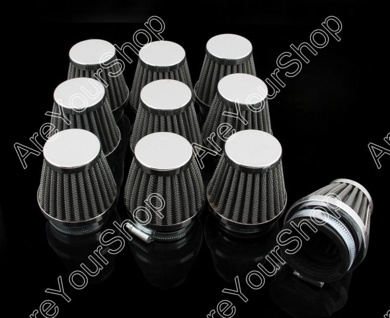 10 x motorcycle 38-40 mm air filter honda cb750k kawasaki kz suzuki gs550