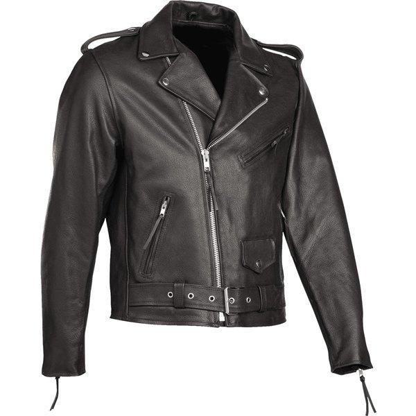 Black 50 river road ironclad leather jacket