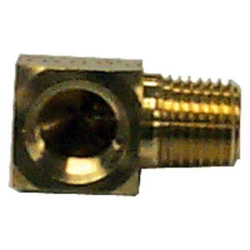 Sierra 18-8040 - 1/4&#034; npt male x 1/4&#034; npt female brass elbow