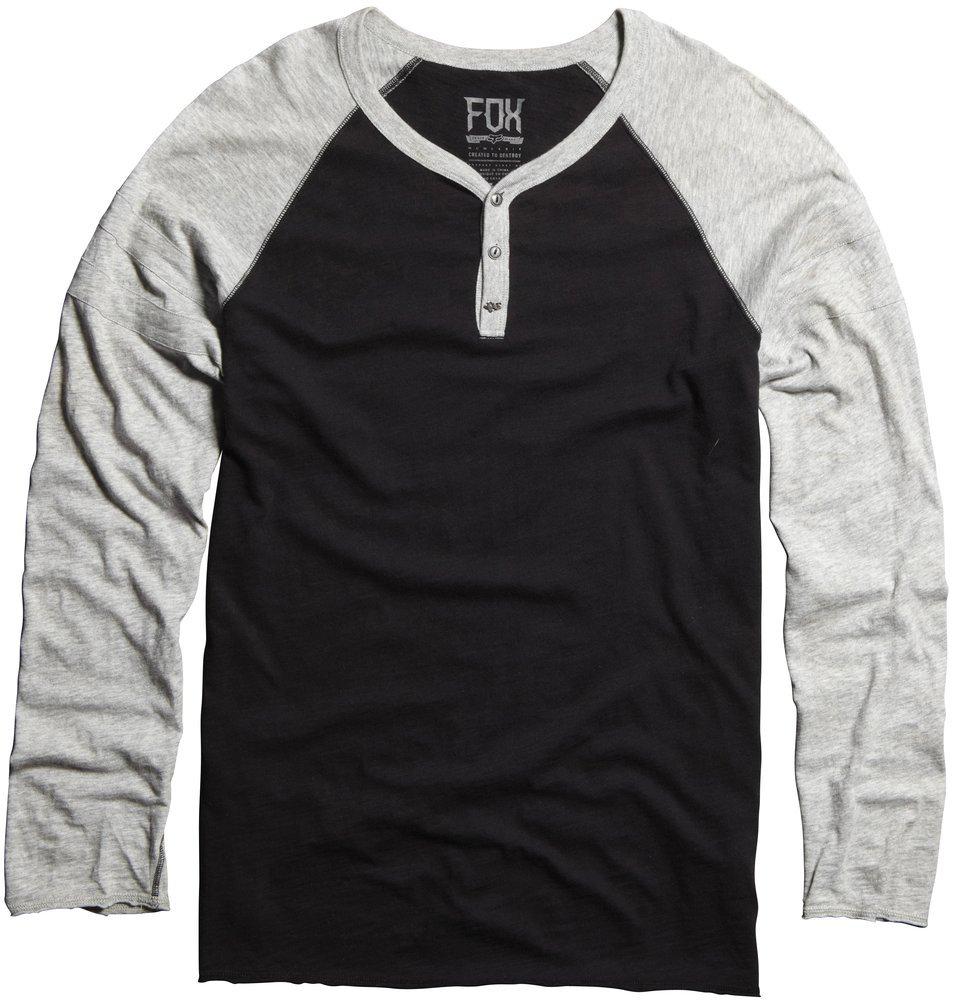 Fox racing mens kickback long sleeve henley 2013