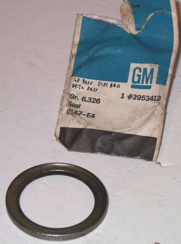 1968-1970 chevrolet impala 1969-1982 corvette nos front wheel seal 3953412