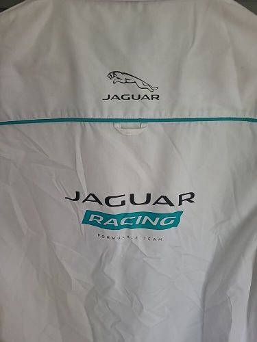 Genuine jaguar racing formula-e team shirt xjr s x f-type xj xk xf xjs xk8 med