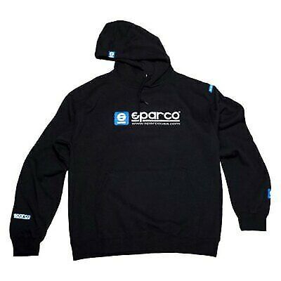 Sparco sweatshirt hooded www black medium (m) - sp03100nr2m