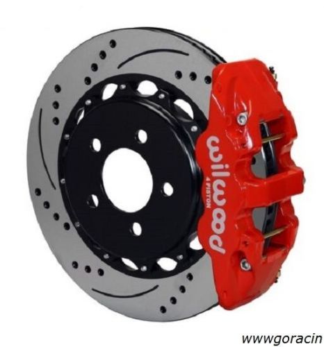 Wilwood aero4 rear big brake kit fits 2005-2013 mustang gt,gt500,boss 302