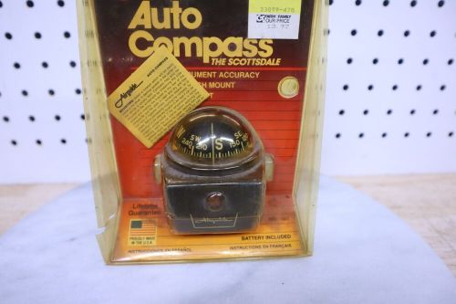 Vintage nos auto compass scottsdale airguide made in usa new old stock car auto